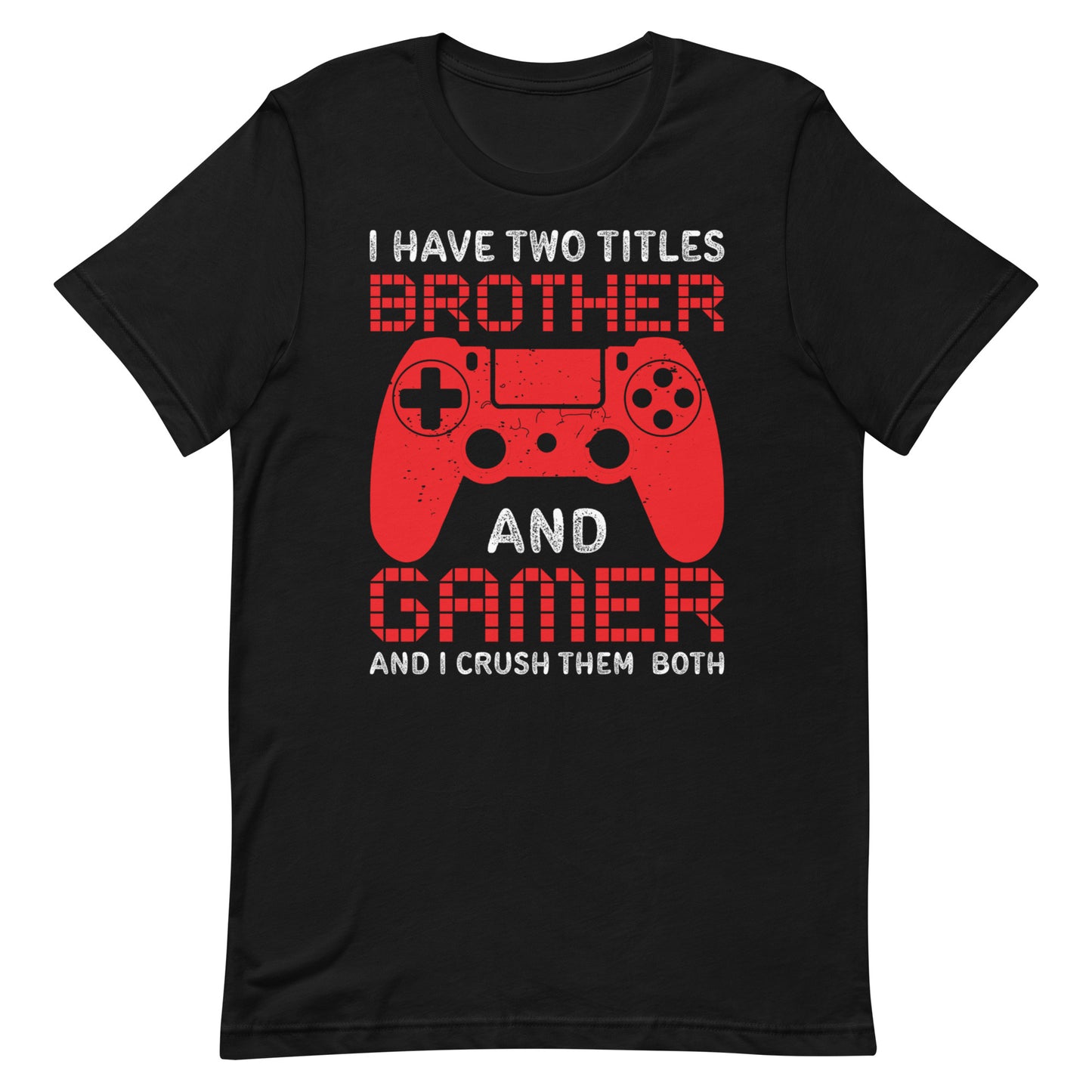 Funny Gamer Vintage Video Games For Boys Brother Son Unisex T-Shirt
