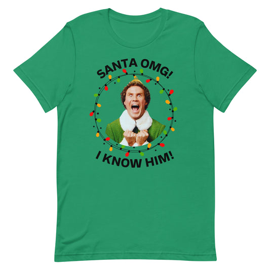 Buddy The Elf Christmas Unisex t-shirt