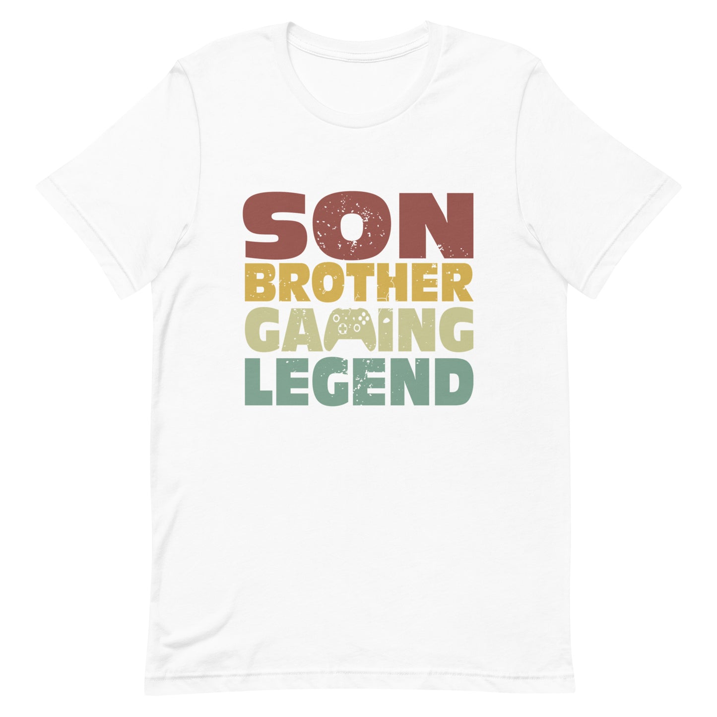 Son Brother Gaming Legend Video Gamer Unisex T-Shirt