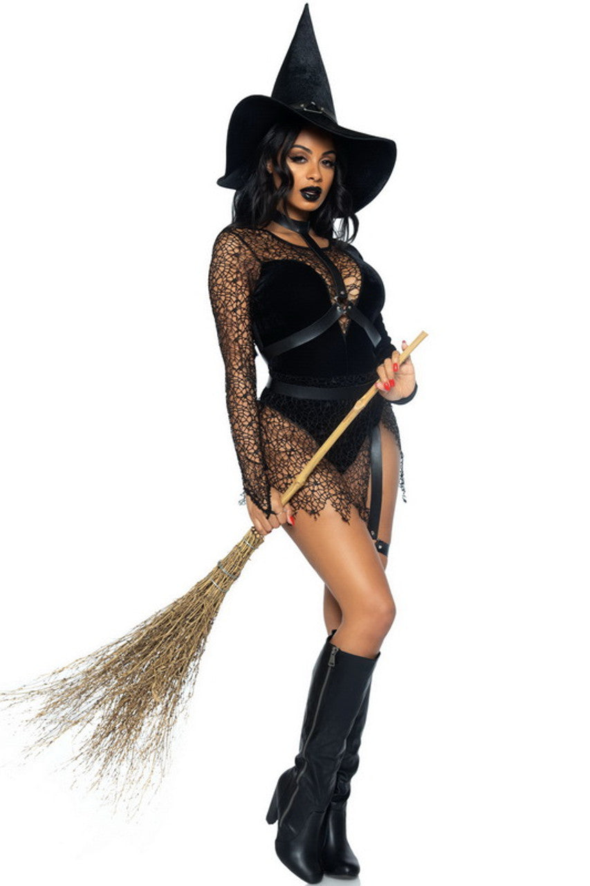 Black Crafty Witch Costume