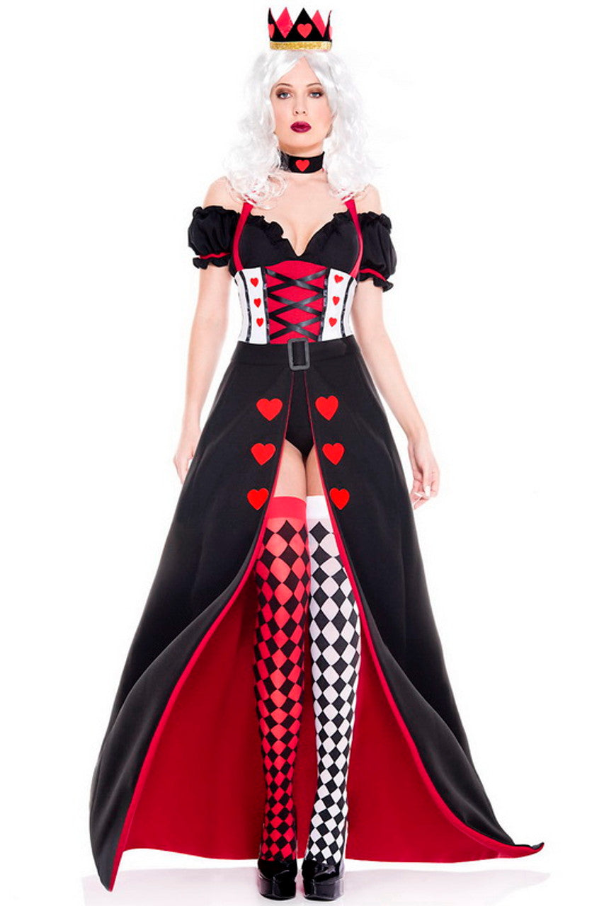 Enchanting Royal Heart Queen Halloween Costume